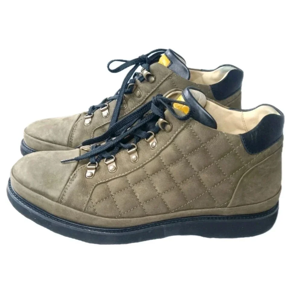 Samuel Hubbard Step Ahead Ankle Boots Men's Size 11.5 Loden Green Retail $325